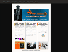 Tablet Screenshot of doblajeylocucionallegro.com